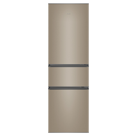 家装季、PLUS会员：Haier 海尔 BCD-216STPT 直冷三门冰箱 216L 炫金 944.4元（需用
