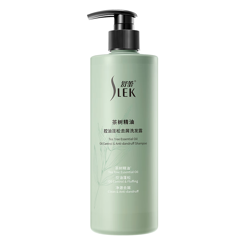 PLUS会员：SLEK 舒蕾 茶树精油洗发露 530ml 16.51元（需领券）