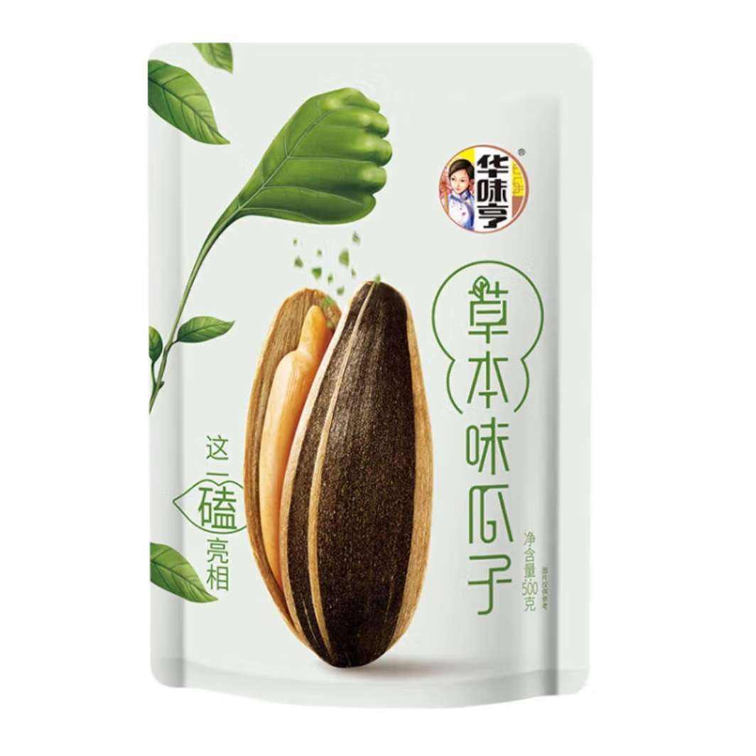 plus、华味亨多口味香瓜子 500g*5件（凑同款） 31.1元（合6.22元/件）+凑25.32元