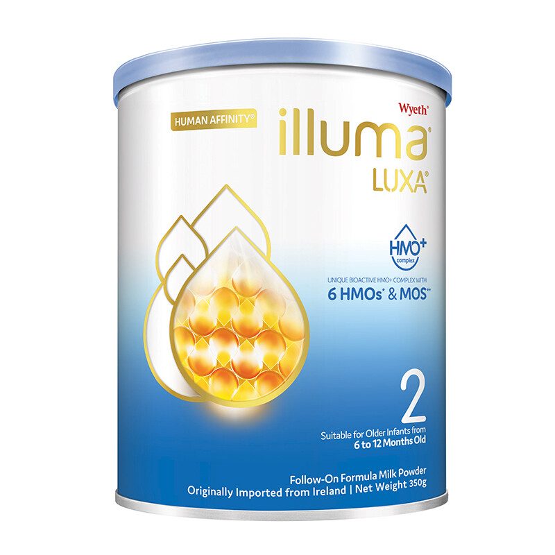 illuma 启赋 HMO系列 未来版 较大婴儿奶粉 港版 2段 350g 133.95元