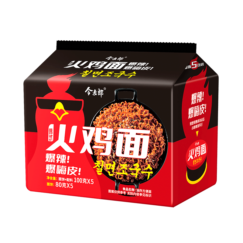 PLUS会员：今麦郎 韩式火鸡面 100g*15袋 27.72元包邮（需领券）