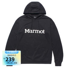 土拨鼠（Marmot） 休闲情侣卫衣春秋时尚圆领外套带帽套头男女户外上衣 曜