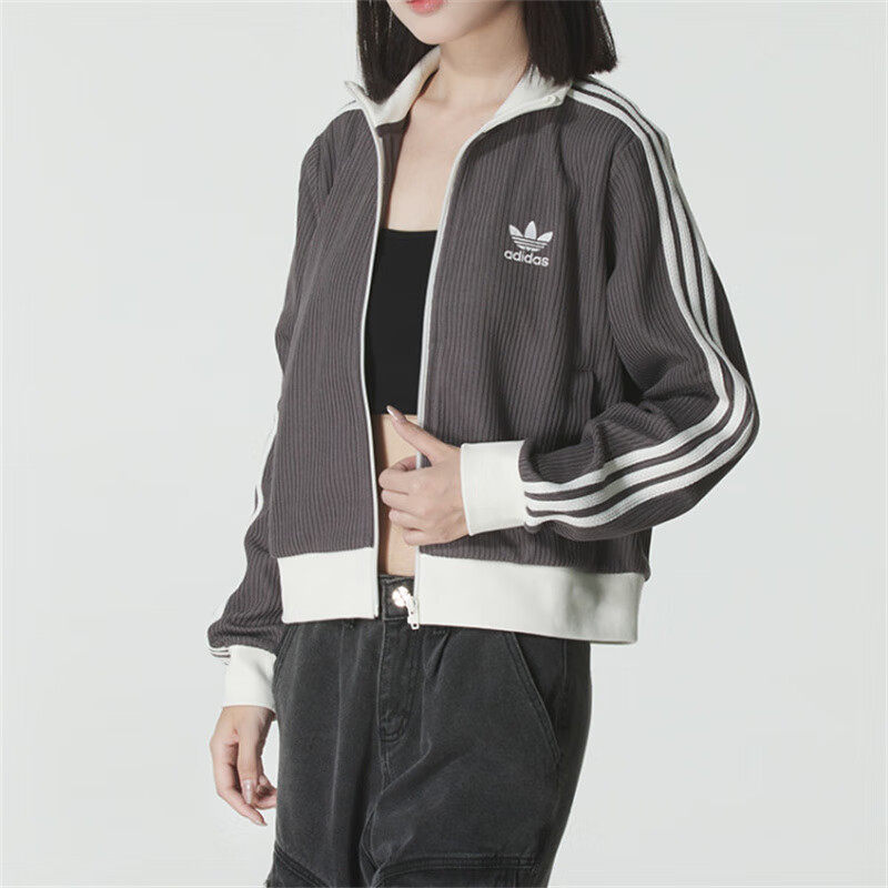 adidas 三叶草 女子运动夹克 HY2130 416元