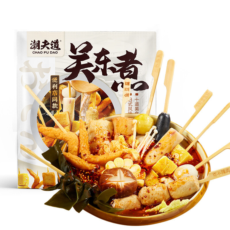 潮夫道 关东煮串串 400g 17.55元（需买3件，需用券）