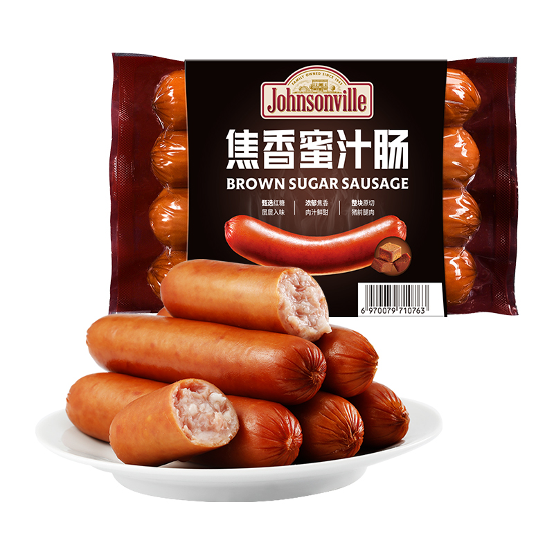 Johnsonville 尊乐 焦香蜜汁肠 260g/包 22.04元（需买5件，需用券）