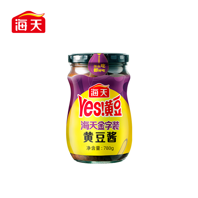 海天 YES！黄豆 金字装 黄豆酱 780g 6.3元