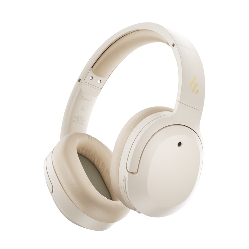 PLUS会员：EDIFIER 漫步者 W820NB 耳罩式头戴式主动降噪蓝牙耳机 云岩白 207.76元