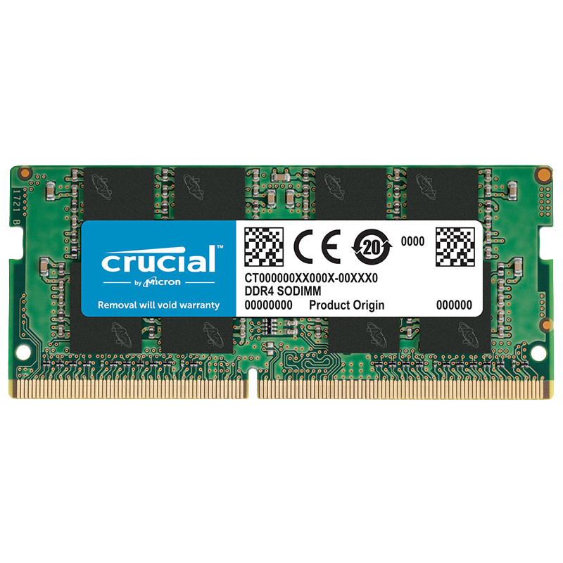 Crucial英睿达 16GB DDR4 3200频率 笔记本内存条 美光*2件 440元（需领券，合220元/