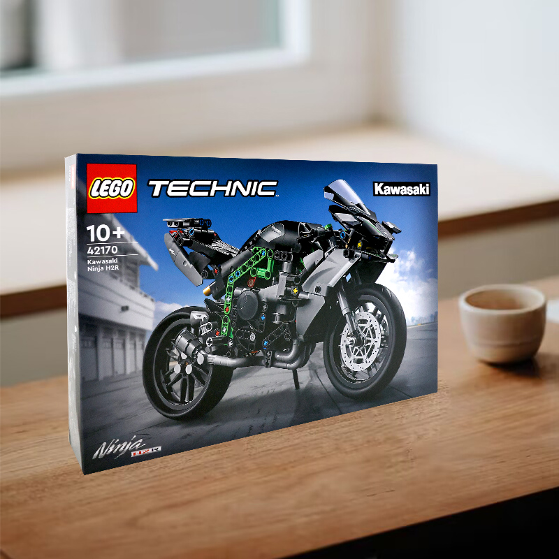 LEGO 乐高 科技系列42170川崎Ninja H2R摩托车拼装积木玩具 450.25元（需用券）