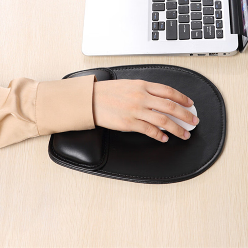 bubm 必优美 护腕鼠标垫女手腕垫手托创意简约笔记本电脑鼠标腕托防滑