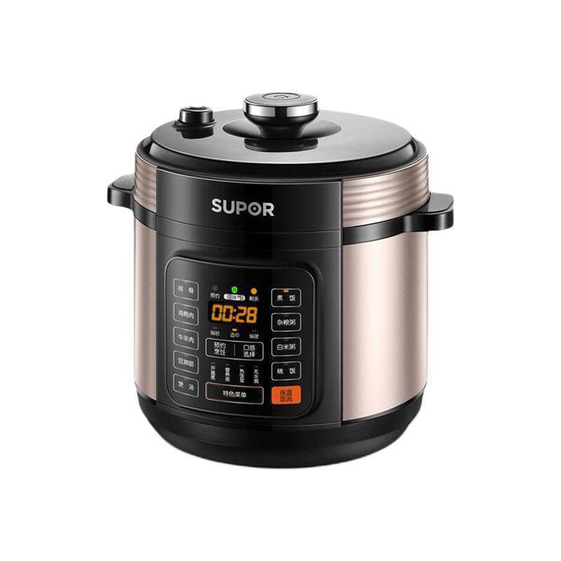 SUPOR 苏泊尔 SY-60YC8010EQ 电压力锅 6L 金色 285.76元