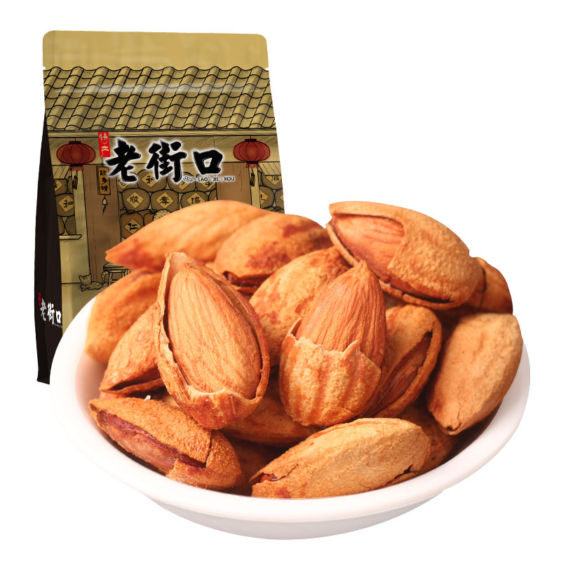 老街口 巴旦木 500g 14.62元
