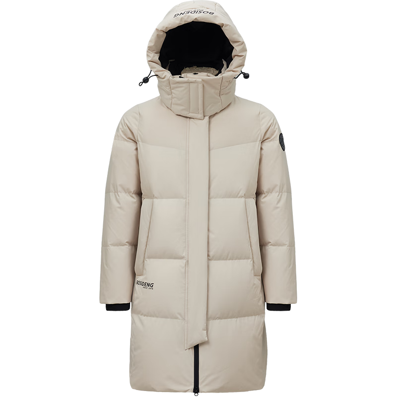 再降价：波司登25年冬季羽绒服男女情侣同款宽松中长款时尚加厚脱卸帽外