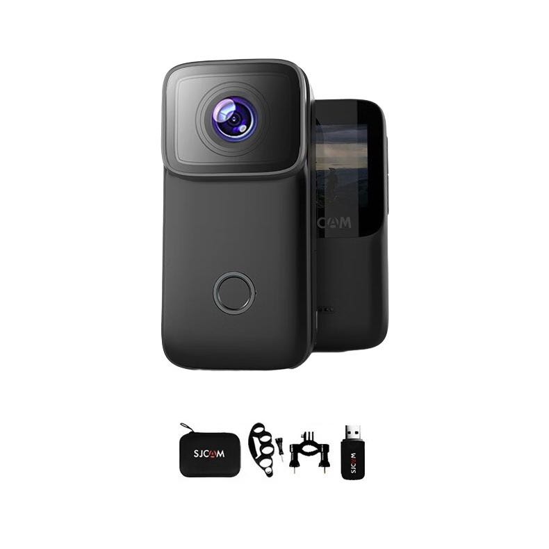 SJCAM C200 运动相机 黑色 16G卡+配件包 505元（需用券）