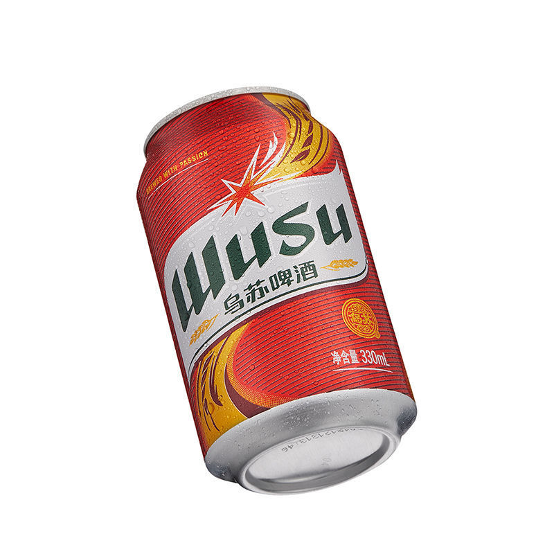 WUSU 乌苏啤酒 包装随机 产地随机 红乌苏 330mL 6罐 19.9元