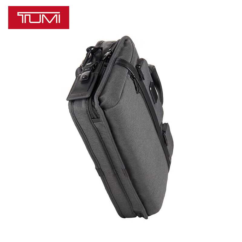 TUMI 途明 Alpha Bravo系列男士商务公文包026516AT2 灰色 1815元（需用券）