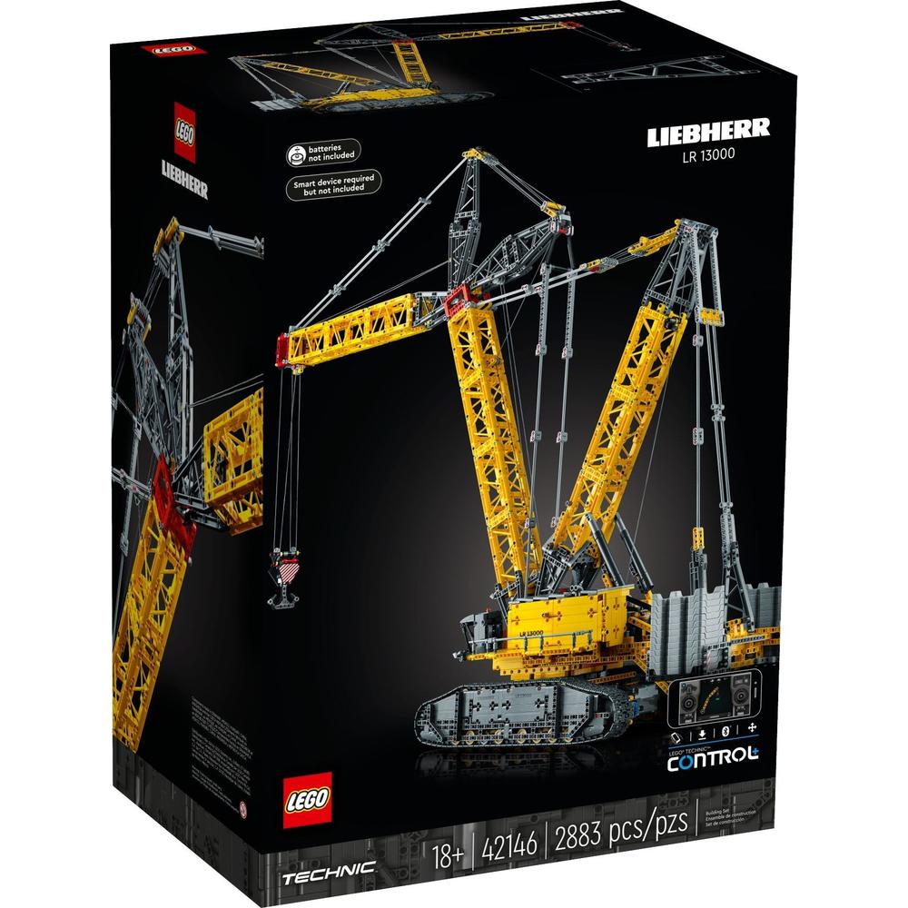 百亿补贴：LEGO 乐高 机械组系列 42146 利勃海尔 LR 13000 履带起重机 2929元