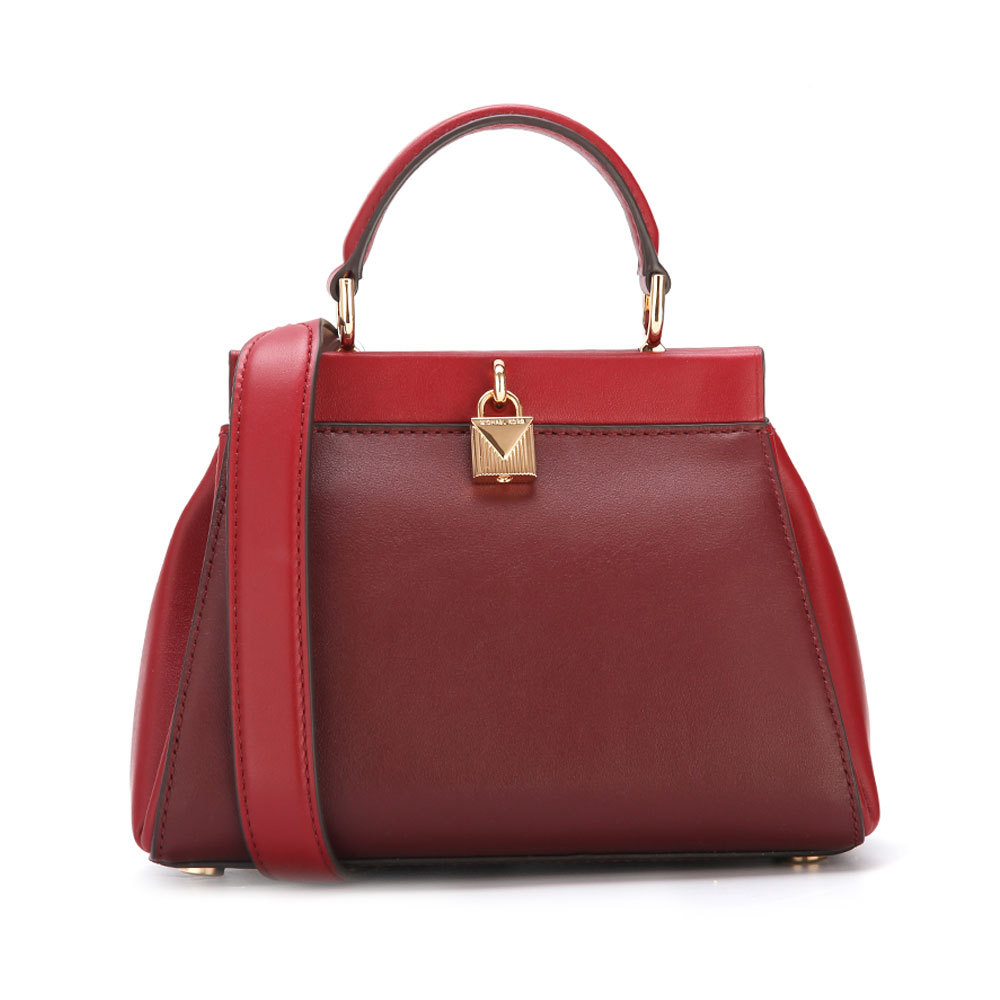 12日0点前1h第二件半价:MICHAEL KORS MK GRAMERCY FRAME系列炭灰混色皮革手提单肩斜挎包 30F8SZ6S1T CHARCL MULTI*2件 券后1171.82元包邮