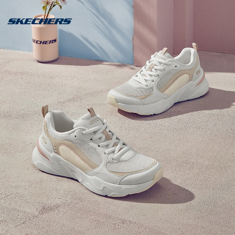 SKECHERS 斯凯奇 马卡龙休闲鞋跑步鞋女款 162.55元（需用券）