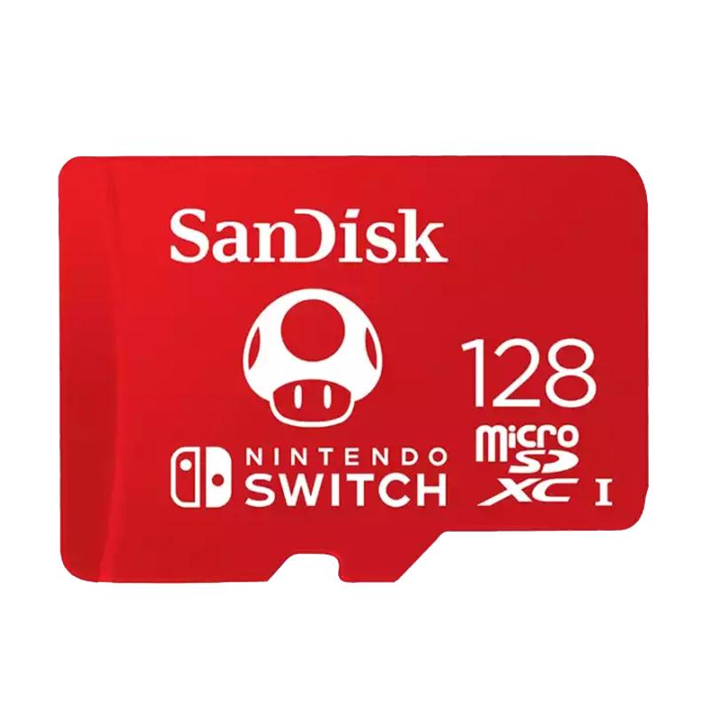 SanDisk 闪迪 128GB TF（MicroSD）存储卡 U3 4K 马里奥赛车主题款 109元