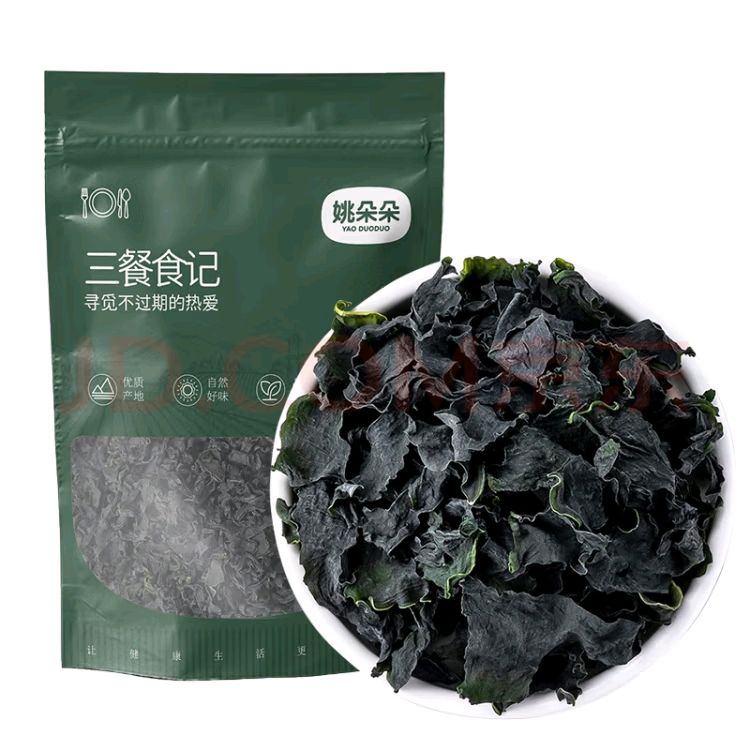 姚朵朵 裙带菜120g 海产干货 煲汤材料 3.37元（需用券）