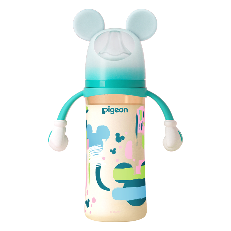plus会员：Pigeon 贝亲 自然实感第3代迪士尼系列 PPSU奶瓶 330ml 105元包邮（需用