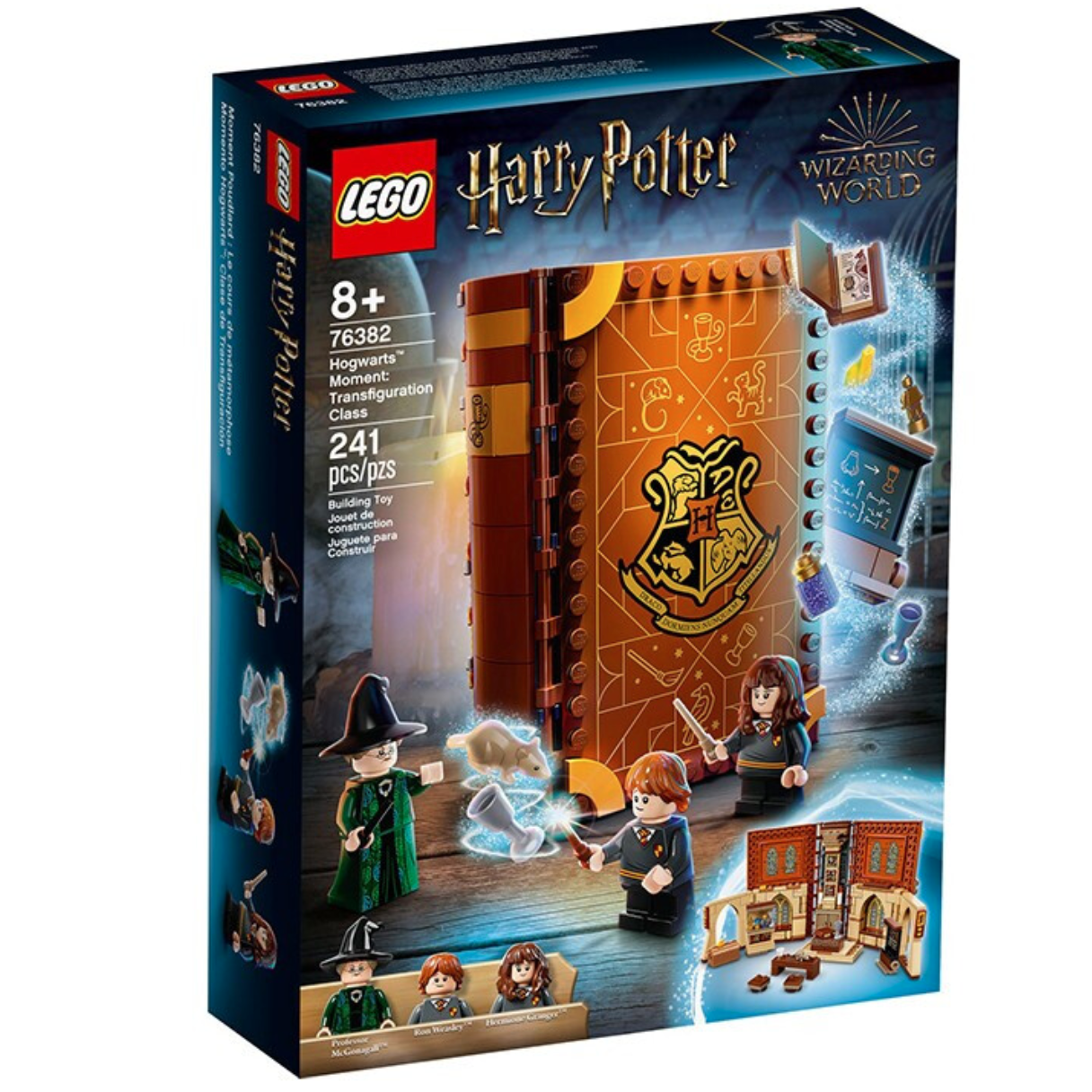 LEGO 乐高 Harry Potter哈利·波特系列 76382 霍格沃茨时刻：变形课 129.63元