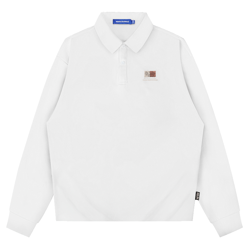 马克华菲 【7A抗菌】长袖翻领T恤男装春秋季高级感男士休闲POLO衫 98元