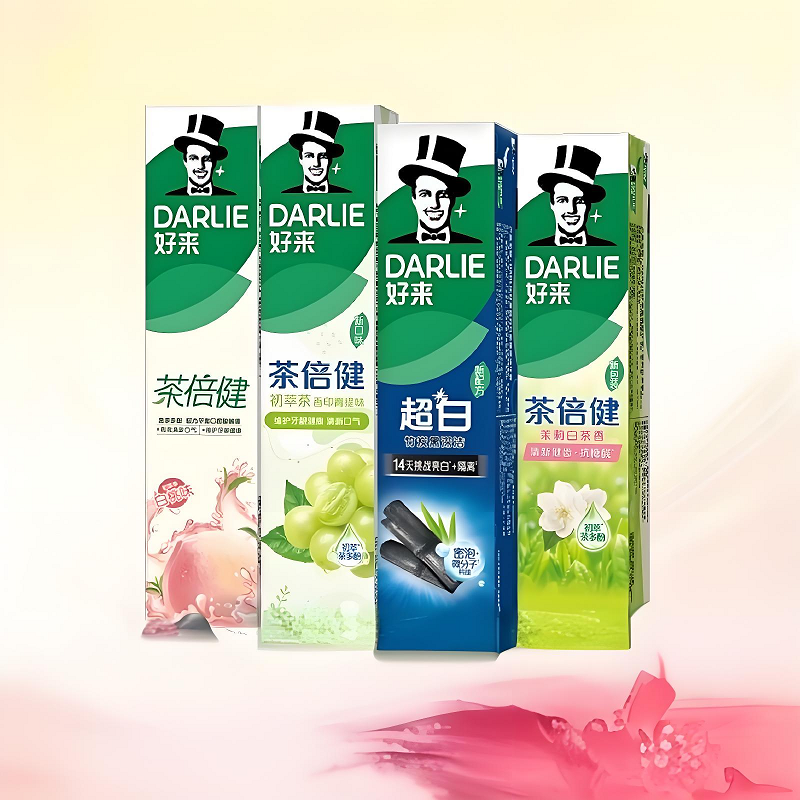 DARLIE好来(原黑人)牙膏超白初萃茶600g套装 券后32.9元