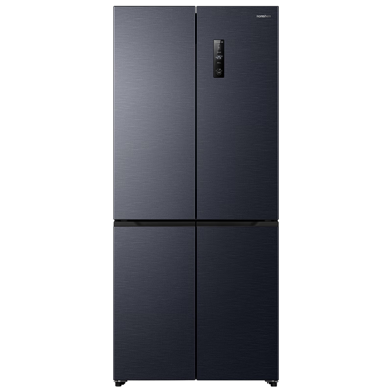 再降价、预售、PLUS会员：Ronshen 容声 505升 平嵌十字对开门 嵌入式冰箱 一级