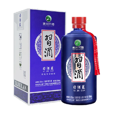 88vip：贵州习酒 习酒蓝53度酱香白酒 500ML×1瓶 返后101.85元（需领券）