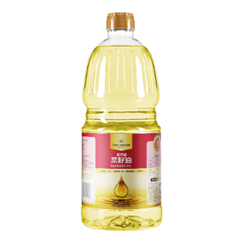 1号会员店 一级低芥酸菜籽油 1.8L 12.9元
