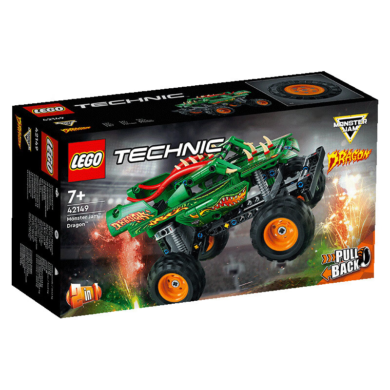 LEGO 乐高 积木 Technic科技系列 42149 烈焰飞龙 127元