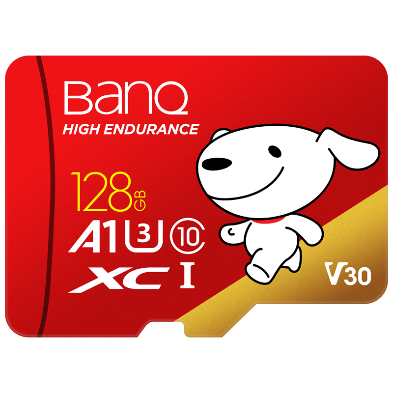 BanQ &JOY 128GB TF（MicroSD）存储卡U3 C10 A1 V30 36.8元