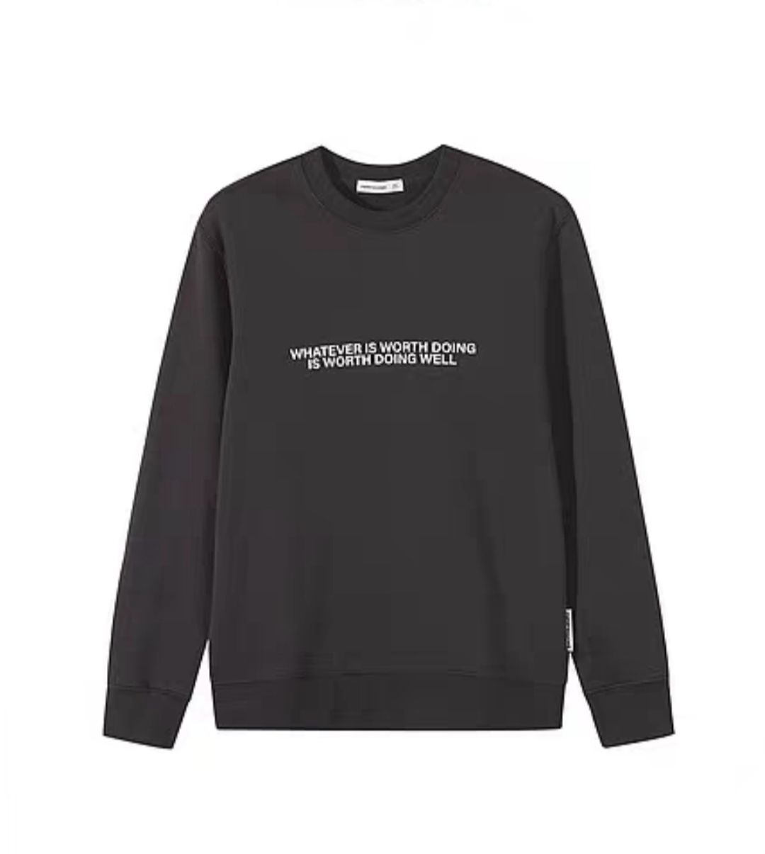 Meters bonwe 美特斯邦威 男女圆领百搭舒适套头卫衣 26元（需买2件，需用券）