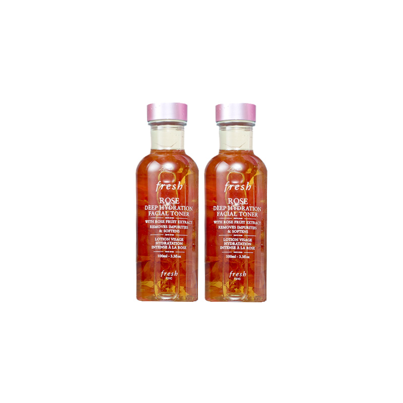 PLUS会员：fresh 馥蕾诗 大马士革玫瑰密集保湿水 100ml*2支 227.5元