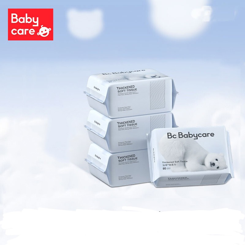 babycare 婴儿加厚绵柔巾 80抽 26.4元（需用券）