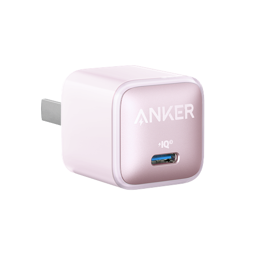 Anker 安克 A2637 手机充电器 Type-C 20W 奶油粉 56.9元