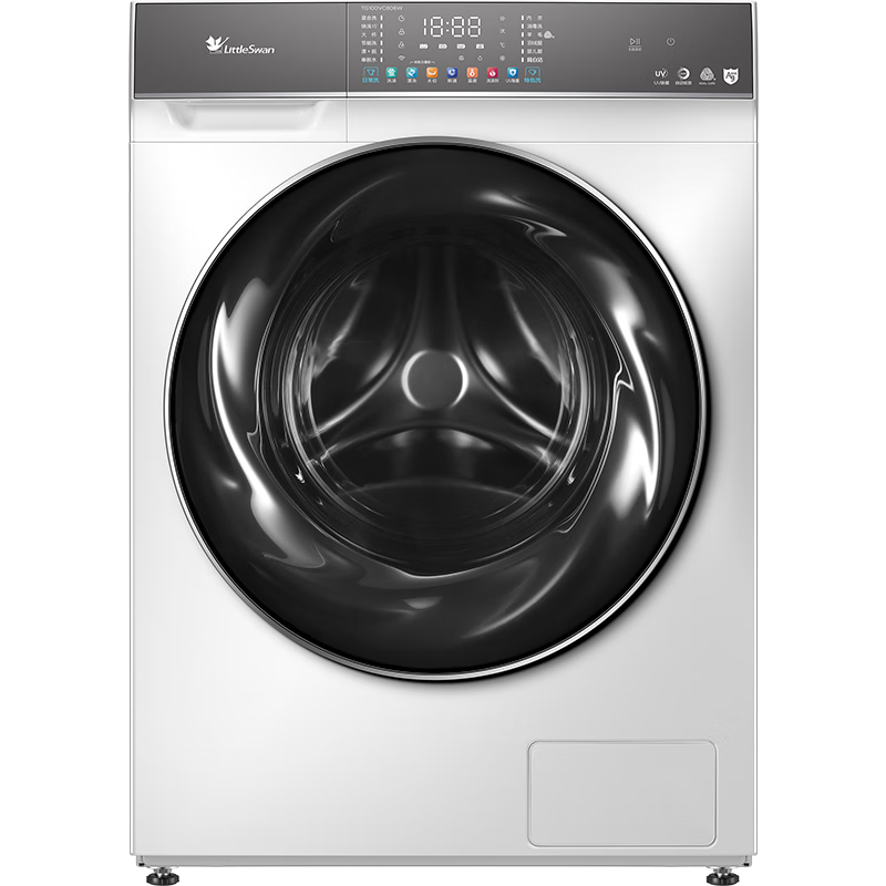 限地区、PLUS会员：（LittleSwan）小天鹅 滚筒洗衣机全自动 10KG大容量 TG100VC806