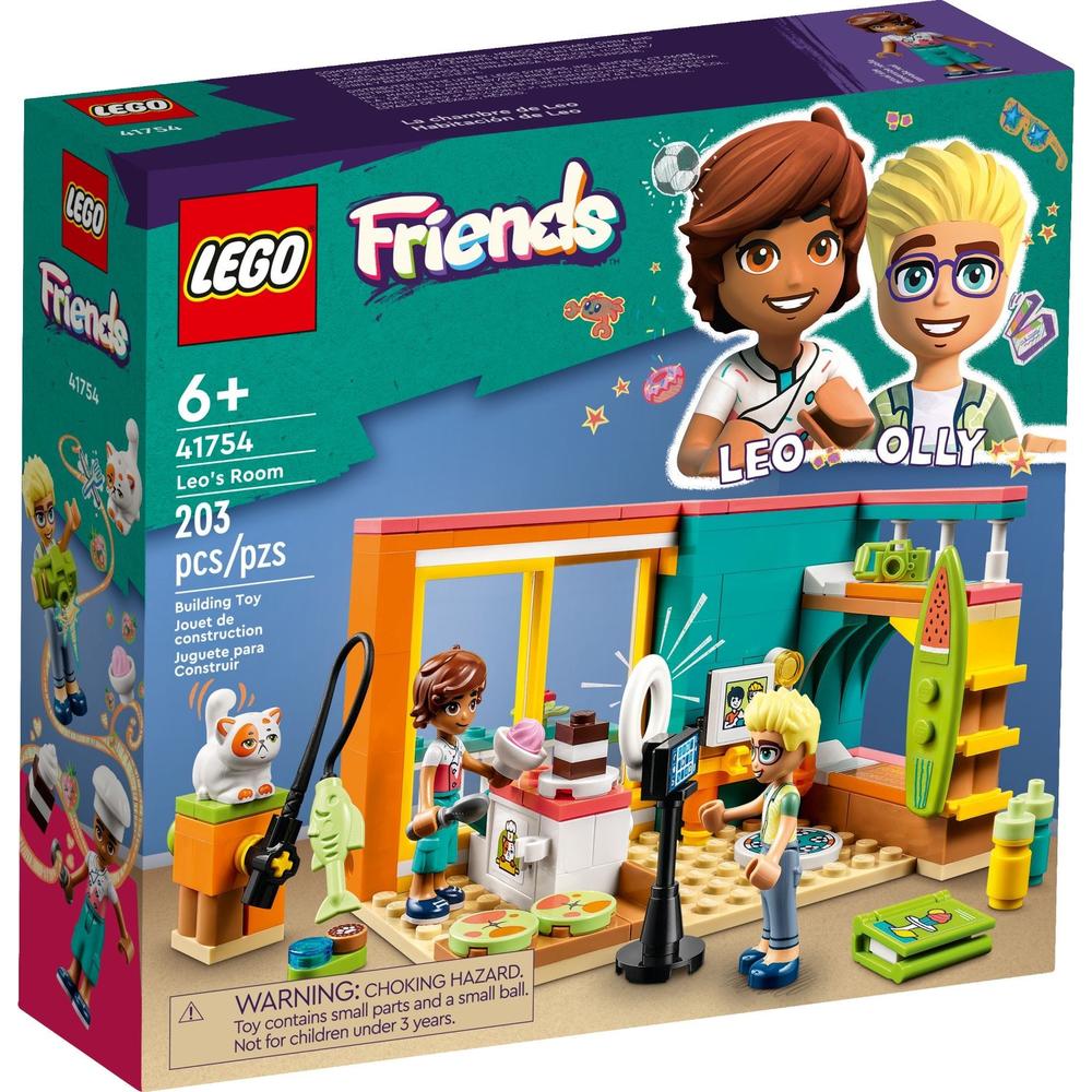 88VIP：LEGO 乐高 Friends好朋友系列 41754 利奥的房间 84.55元（需用券）