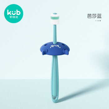 PLUS会员：kub 可优比 儿童牙刷 芭莎蓝 14.67元（需买3件，共44元包邮，双重优惠）