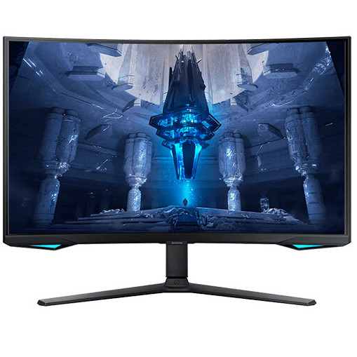 20点开始、PLUS会员：SAMSUNG 三星 S32BG754NC 32英寸 曲面 FreeSync 显示器（3840×2160