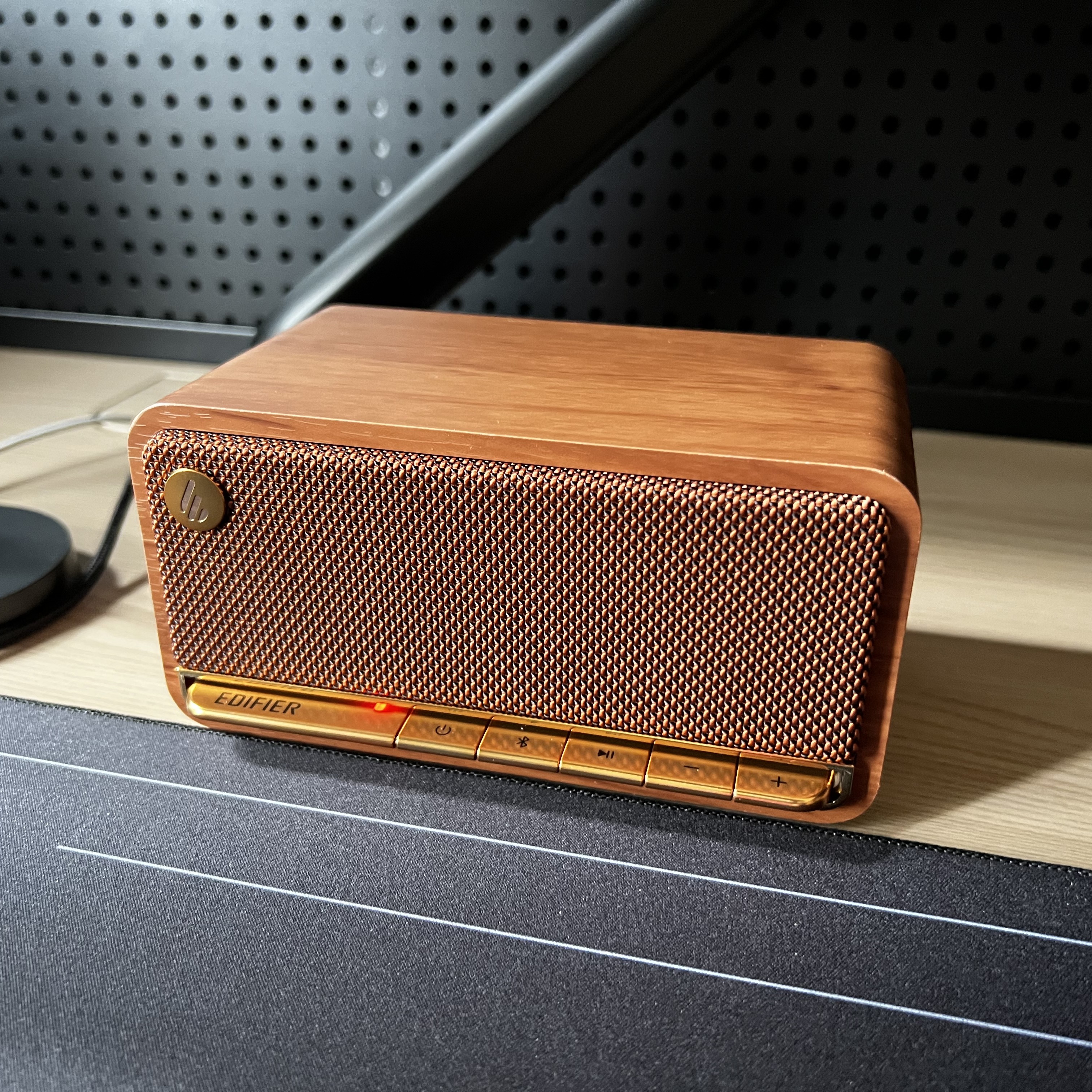 漫步者 M230 居家好物推荐 蓝牙音箱 棕木纹 339元