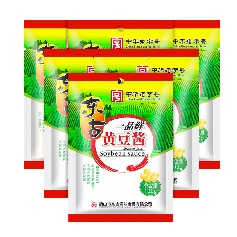 88VIP：东古 一品鲜东北大酱豆瓣酱100g*6袋 5.51元