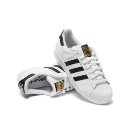 adidas ORIGINALS SUPERSTAR系列 中性休闲运动鞋 EG4958 白色/金标 359.55元（需用券）