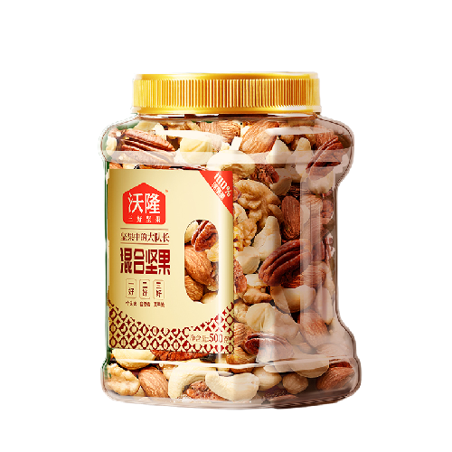 wolong 沃隆 混合坚果 500g 33.46元（需用券）