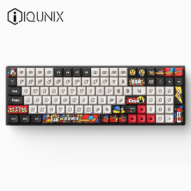 IQUNIX F97 涂鸦日记 100键 2.4G蓝牙 多模无线机械键盘 849元（需用券）