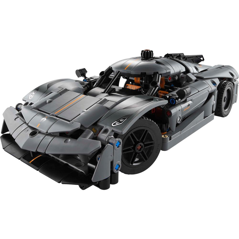 LEGO 乐高 Technic科技系列 42173 科尼赛克 Jesko Absolut 灰色超跑 371.76元