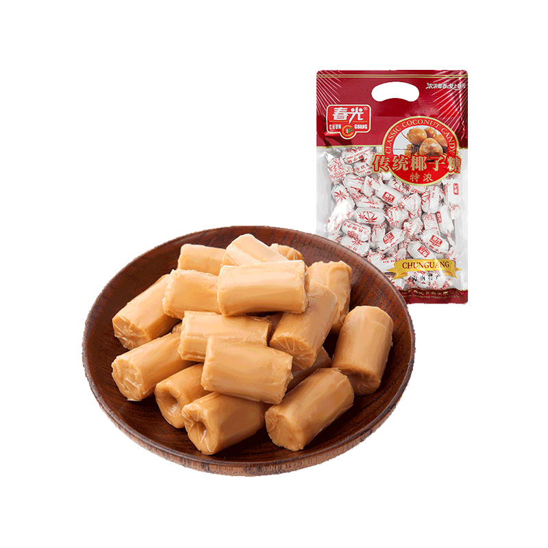 88VIP：春光 特浓 传统椰子糖 250g 6.87元