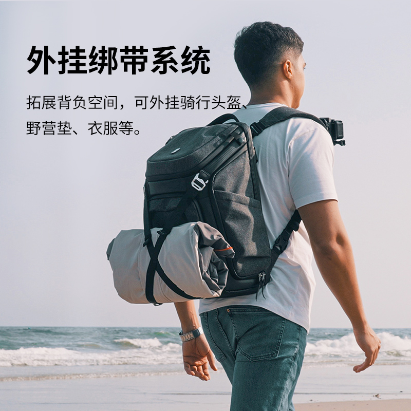 K＆F CONCEPT KFCONCEPT卓尔摄影包双肩Alpha相机包单反多功能专业旅行通勤包适用